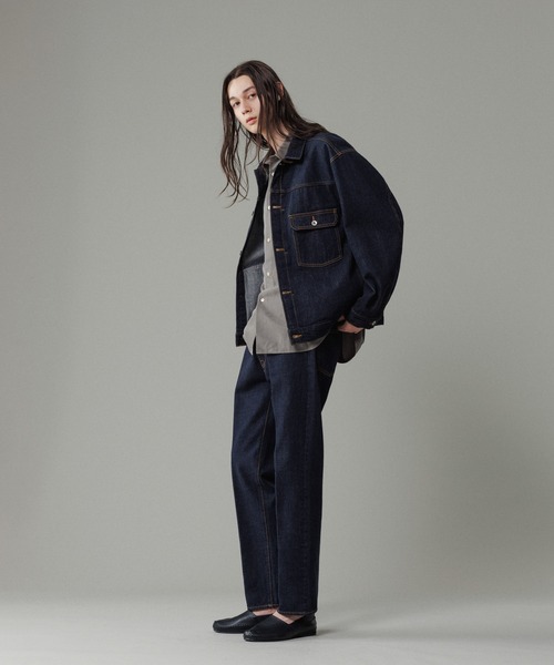 ADAM ET ROPE'（アダムエロペ） ジーンズ スリム テーパード デニム