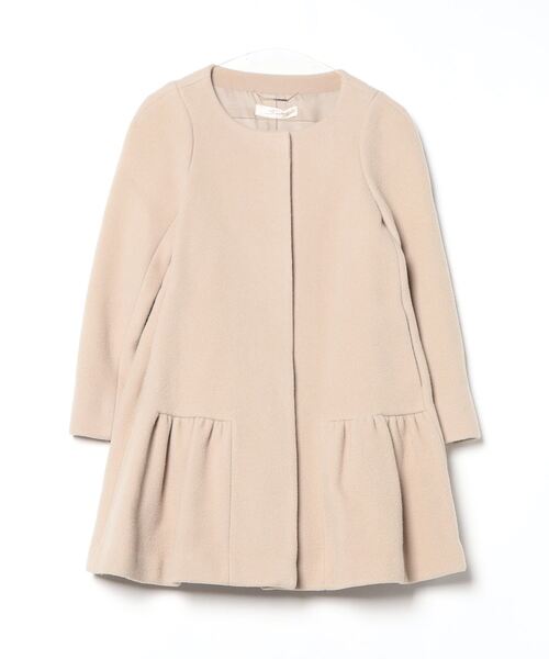 snidel ノーカラーコート SNIDEL（スナイデル） ノーカラーコート 0 ベージュ レディース