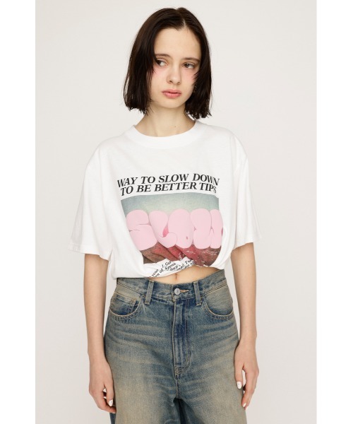 SLY tシャツ 「WEB限定再入荷」PUFFER LOGO T/SH パッファ― ロゴ