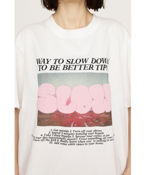 PUFFER LOGO Tシャツ WHT SLY tシャツ 「WEB限定再入荷」PUFFER LOGO T/SH パッファ― ロゴ