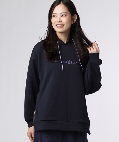 パーカー 「WOMEN」アクアスーティング サイドジップパーカ レディース メンズ