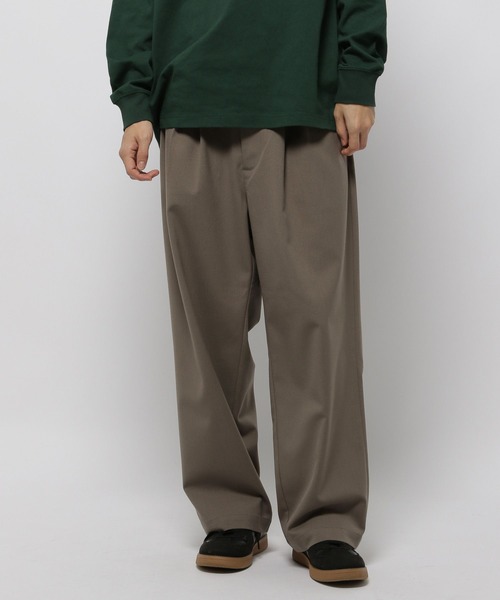 niko and…（ニコアンド） パンツ TRワイドトラウザー メンズ