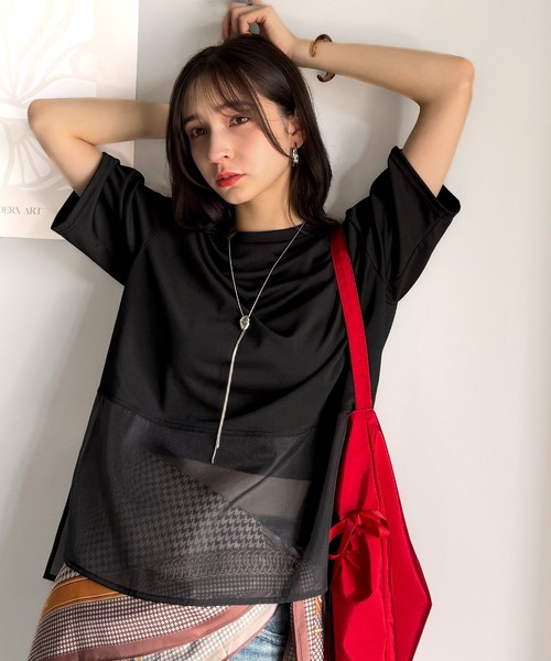 classicalelf（クラシカルエルフ） tシャツ 半袖 夏に涼しさ引き立てる