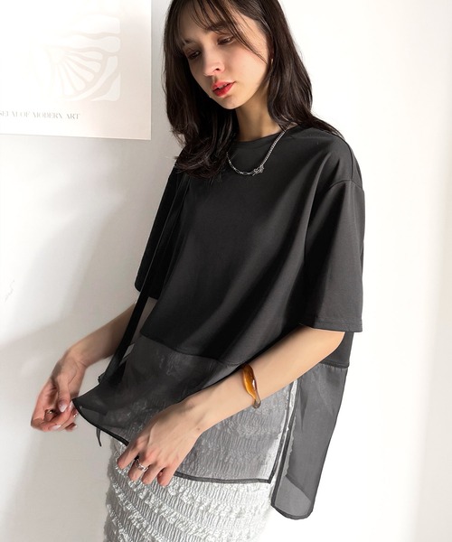 classicalelf（クラシカルエルフ） tシャツ 半袖 夏に涼しさ引き立てる