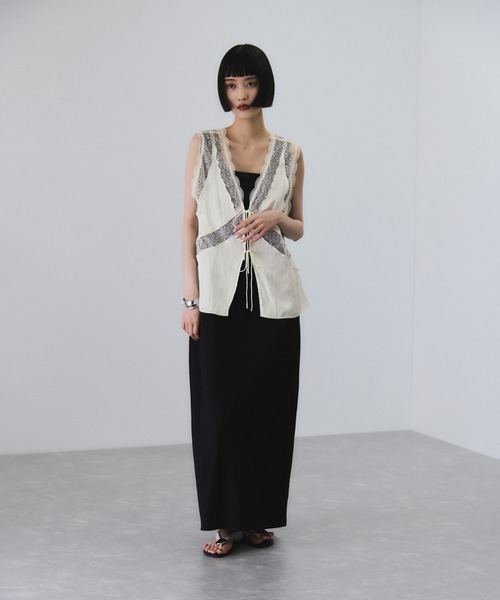 ADAM ET ROPÉ レースジレ ADAM ET ROPE'（アダムエロペ）の「【セットアップ対応
