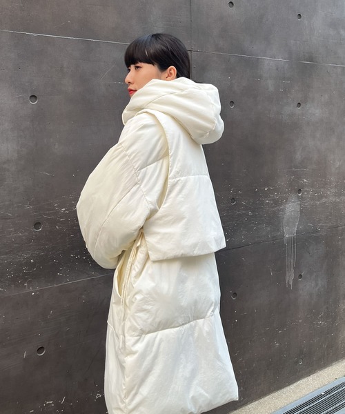 KBF（ケービーエフ） コート ONE アイボリー レディース : ZOZOTOWN