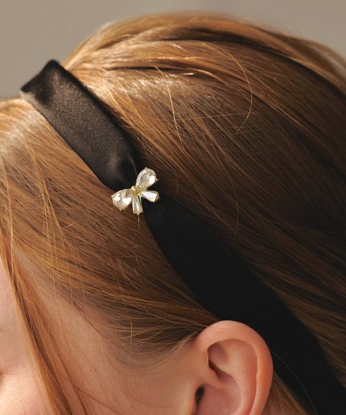 カチューシャ ビジューリボンカチューシャ : ZOZOTOWN Yahoo!店 - 通販