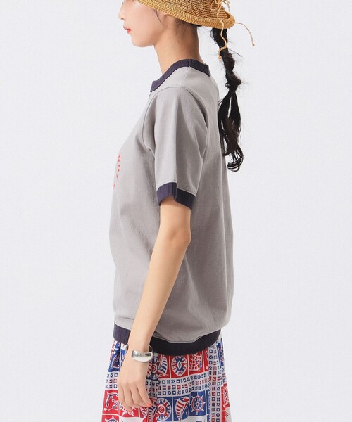 Jackman tシャツ 「別注」Jackman / リンガー リブ Tシャツ 25SS