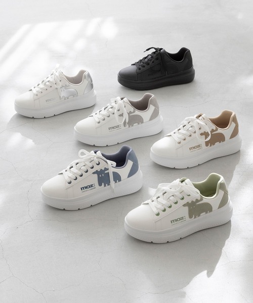 【MOZまとめて！】モズスニーカー 楽天市場】moz モズ スニーカー レディース 厚底 ウォーキング
