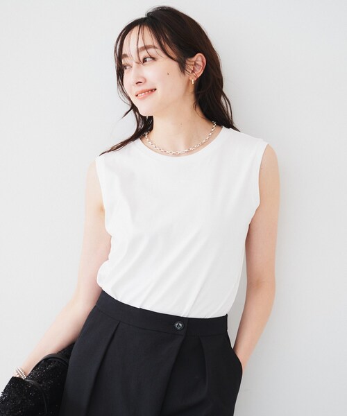 tシャツ ノースリーブプルオーバー レディース