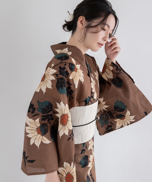 浴衣 こだわり浴衣5点セット レディース : ZOZOTOWN Yahoo!店 - 通販