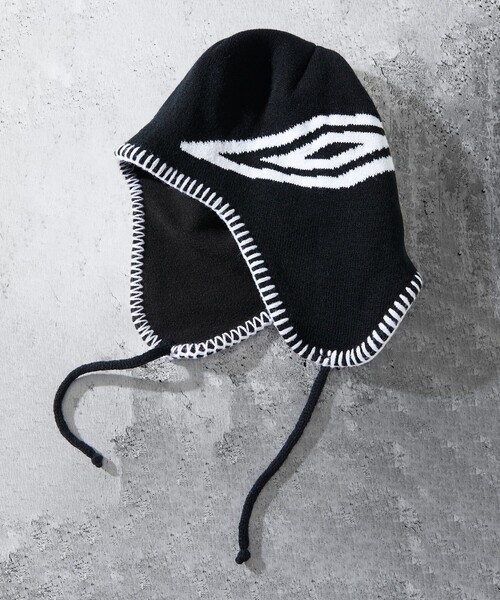 umbro（アンブロ） ニットキャップ FREE ブラック メンズ : ZOZOTOWN