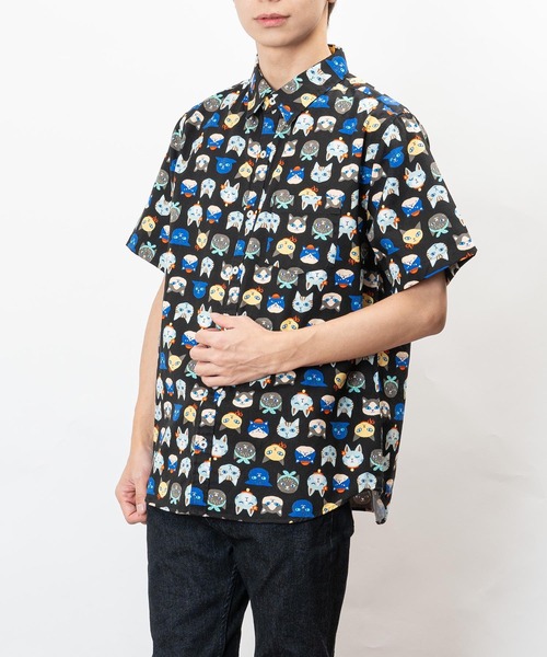 Dime WAVE ニット 半袖 シャツ 4色 送料込み WOMENS リブ付き半袖セーラーカラーニット ブラック/072332754