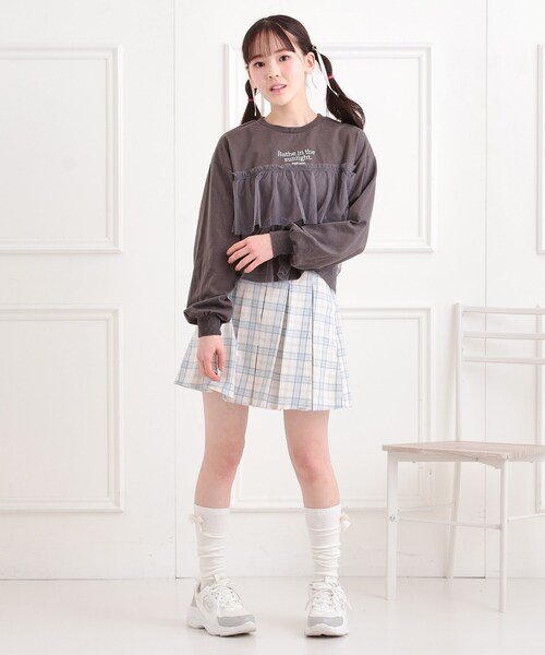 MILK チェックスカート プリーツ MILK ミルク TOYチェック プリーツスカートトイ チェック17,050