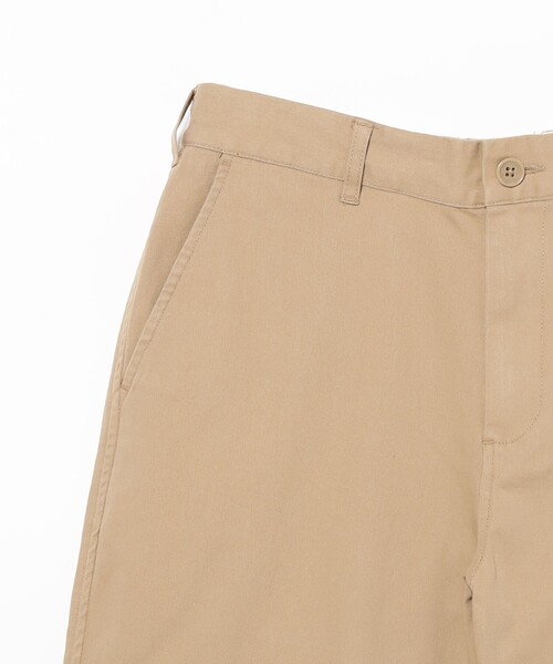 ベージュ チノショーツ 100%コットン W34 バングラデシュ製 UNIQLO チノショーツ BEIGE S ユニクロ
