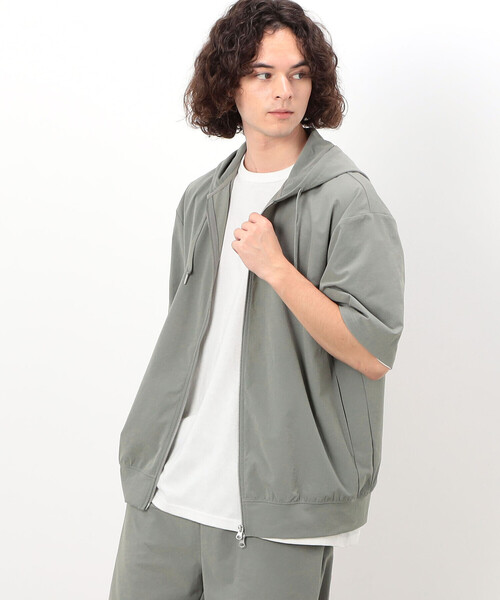 S-LL】ゆるシルエットが心地よい リブドルマントップス