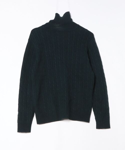 「tk.TAKEO KIKUCHI」 タートルネックニット 02 モスグリーン メンズ_画像2