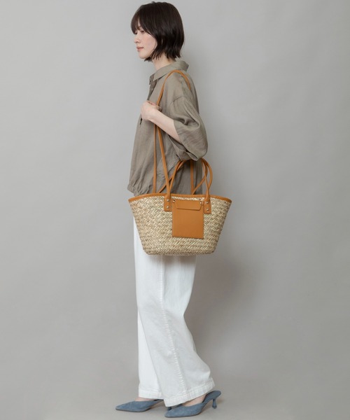 ✨ストローとレザーのかごバッグ 23ss05mt053_1.jpg?v=1704948049