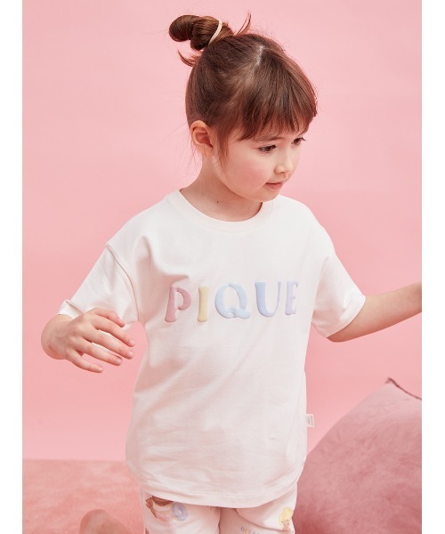 gelato pique パジャマ 「KIDS」ドーナツベアワンポイントT