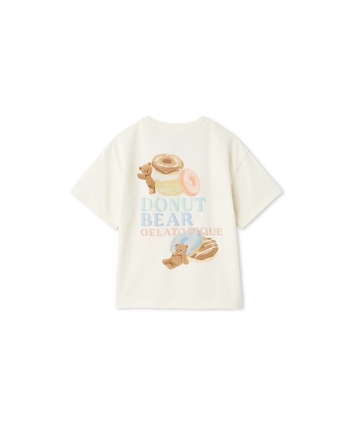 ジェラートピケ ドーナツベアワンポイントTシャツ 新品未使用 gelato pique ジェラートピケ ドーナツベアワンポイントTシャツ