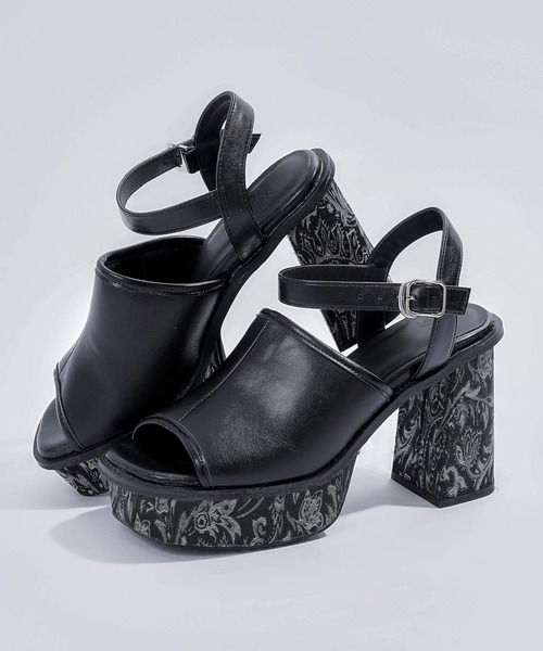 HARE｜ガラソールチャンキーサンダル | Rakuten Fashion(楽天