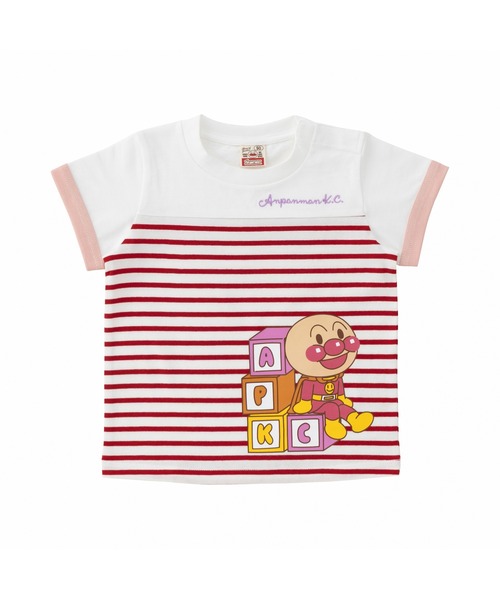 アンパンマンキッズコレクション みんなでお座り柄Tシャツ L 110cm みんなでお座り柄Tシャツ | それいけ！アンパンマン