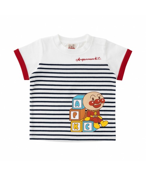 アンパンマンキッズコレクション みんなでお座り柄Tシャツ L 110cm みんなでお座り柄Tシャツ｜アイテム｜アンパンマンキッズ
