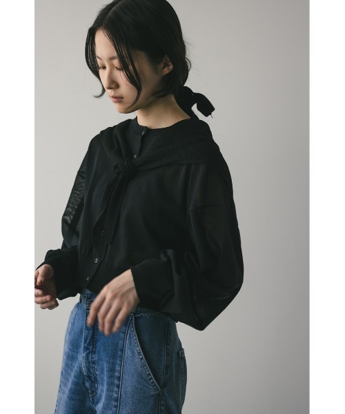 STYLEMIXER カーディガン シアーニットカーディガン レディース
