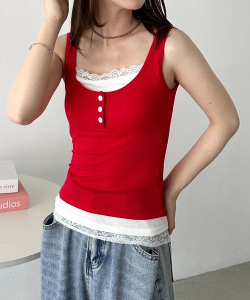 【未着用品】 Chloe  イタリア製  ノースリーブ  タンクトップ  シルク Chloe - 未使用 定価11.1万 CHLOE クロエ シルク混 ノースリーブ