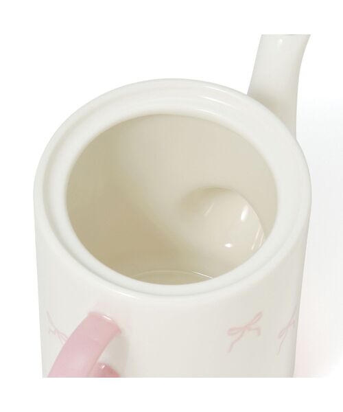 Francfranc（フランフラン） 食器 リボン ティーポット ピンク