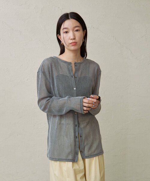 tシャツ 2WAYメッシュカーディガン レディース Omekashi tシャツ 2WAYメッシュカーディガン レディース