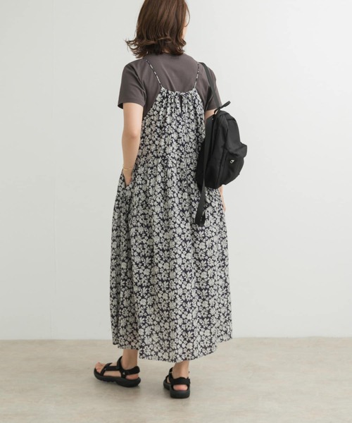 URBAN RESEARCH DOORS ワンピース コットンフラワーキャミ