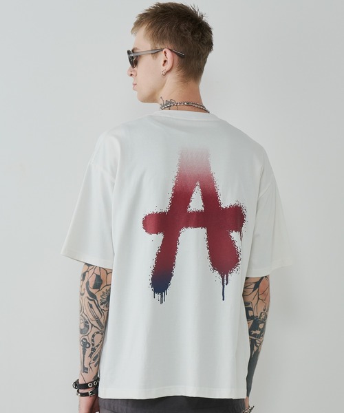 AIVER（アイバー） tシャツ AIVER AグラデーションS/S TEE メンズ