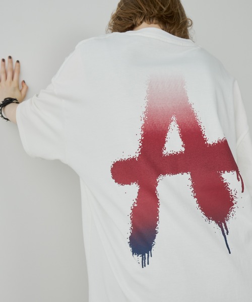 AIVER（アイバー） tシャツ AIVER AグラデーションS/S TEE メンズ