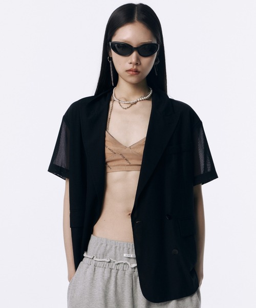 JOSE MOON（ジョゼムーン） ジャケット テーラードジャケット SHEER