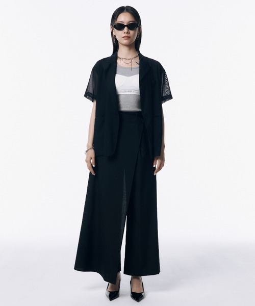 JOSE MOON（ジョゼムーン） ジャケット テーラードジャケット SHEER