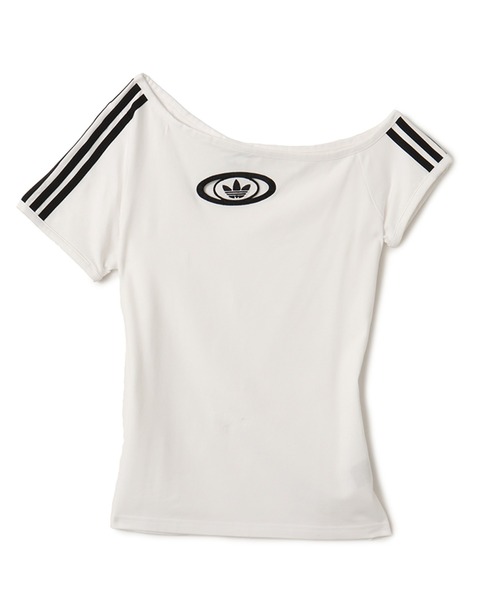 ★adidas originals★W OFFSHOULDER TEE★追跡可 adidas tシャツ OFFSHOULDER TEE / アディダス オフショルダー