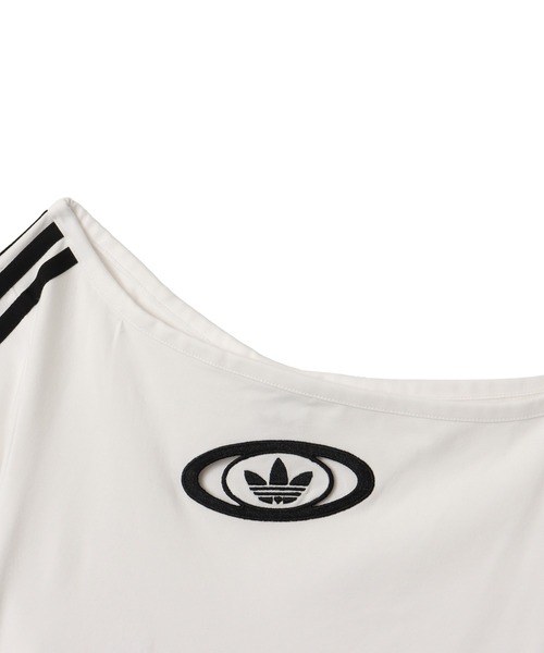 adidas tシャツ OFFSHOULDER TEE / アディダス オフショルダー
