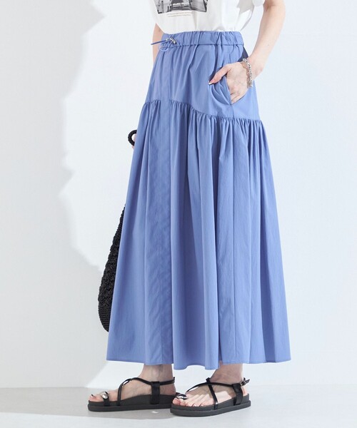 SHIPS Colors（シップスカラーズ） ロング uvカット スカート SHIPS