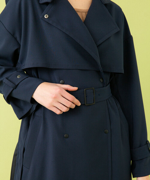 「UNITED TOKYO」 トレンチコート 1 ベージュ レディース_画像3