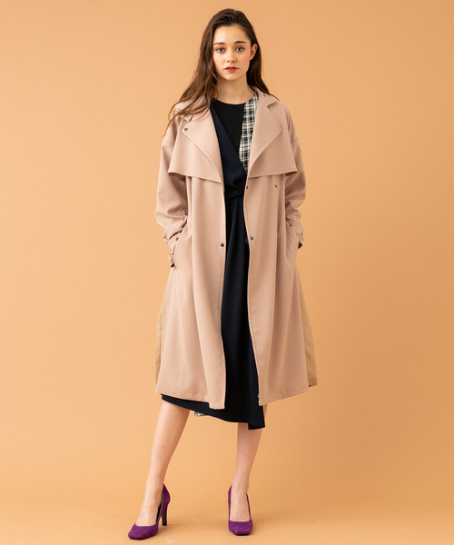 「UNITED TOKYO」 トレンチコート 1 ベージュ レディース_画像5