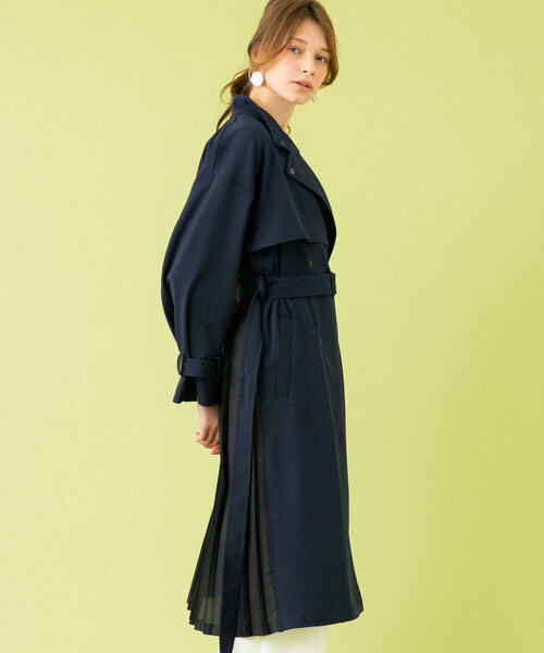 「UNITED TOKYO」 トレンチコート 1 ベージュ レディース_画像6