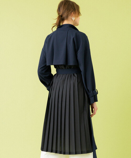 「UNITED TOKYO」 トレンチコート 1 ベージュ レディース_画像7