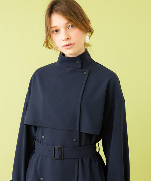 「UNITED TOKYO」 トレンチコート 1 ベージュ レディース_画像8