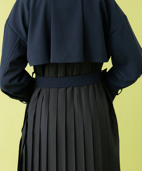 「UNITED TOKYO」 トレンチコート 1 ベージュ レディース_画像9