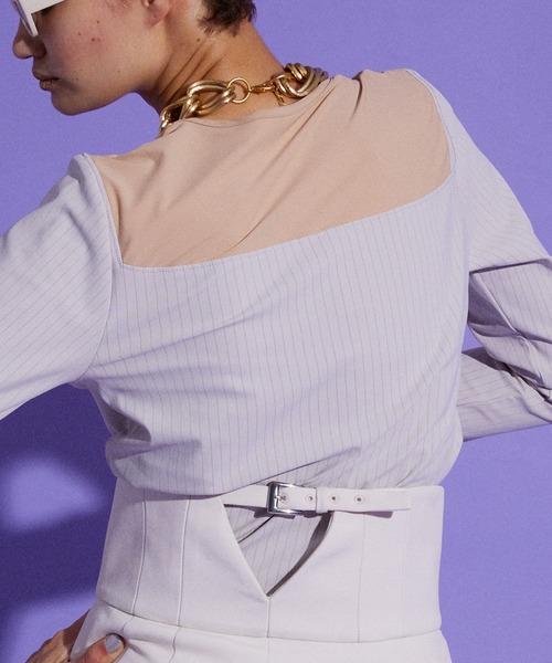 MAISON SPECIAL 「MAISON SPECIAL」 長袖カットソー 38 グレー