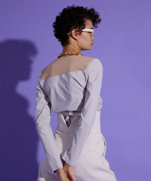 MAISON SPECIAL 「MAISON SPECIAL」 長袖カットソー 38 グレー