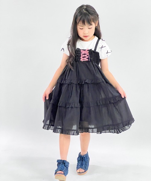 anokhi kidsお姫様ワンピース axes femme（アクシーズ ファム） ワンピース 2WAYコットン