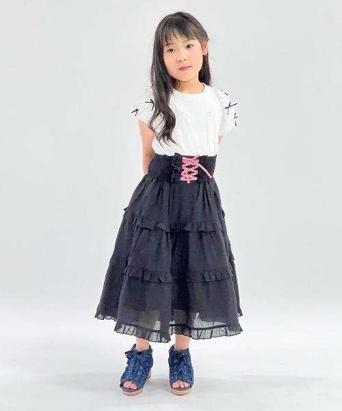 axes femme（アクシーズ ファム） ワンピース 2WAYコットン
