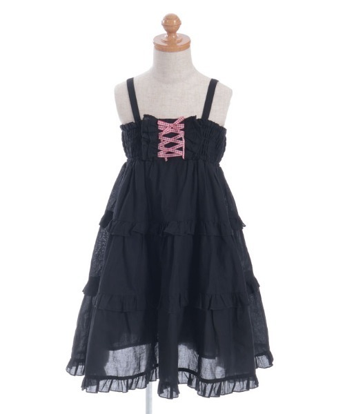 axes femme（アクシーズ ファム） ワンピース 2WAYコットン